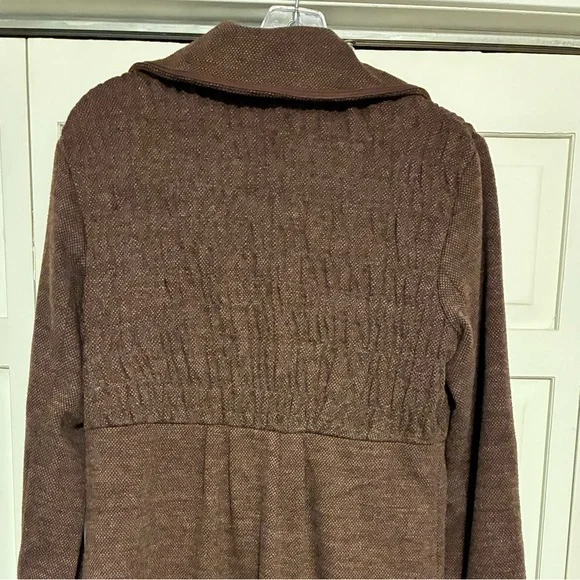 Buffalo David Bitton Brown Coat with patterned lining - Picture 8 of 11